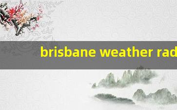 brisbane weather radar